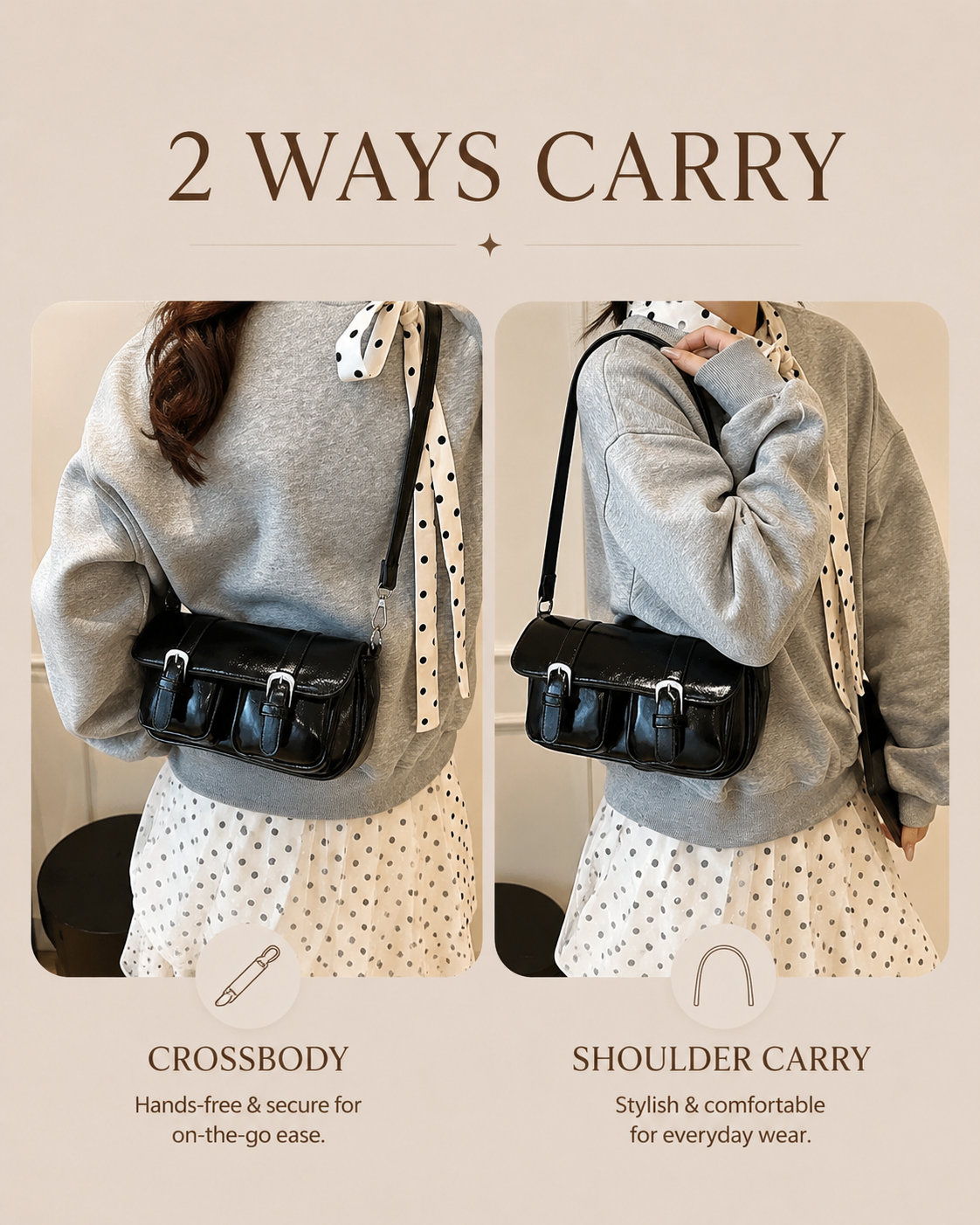 Belle Buckle Baguette