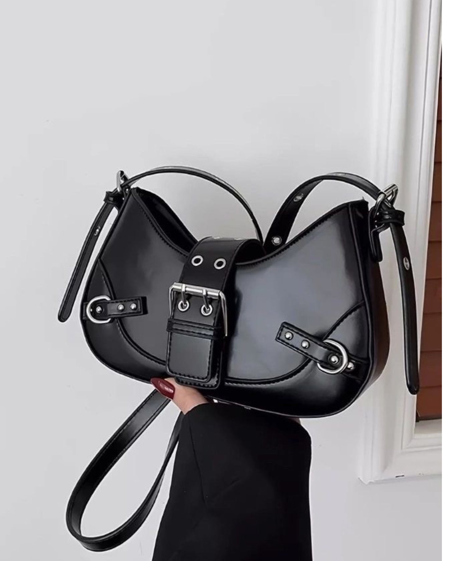 Punk style crossbody Bag