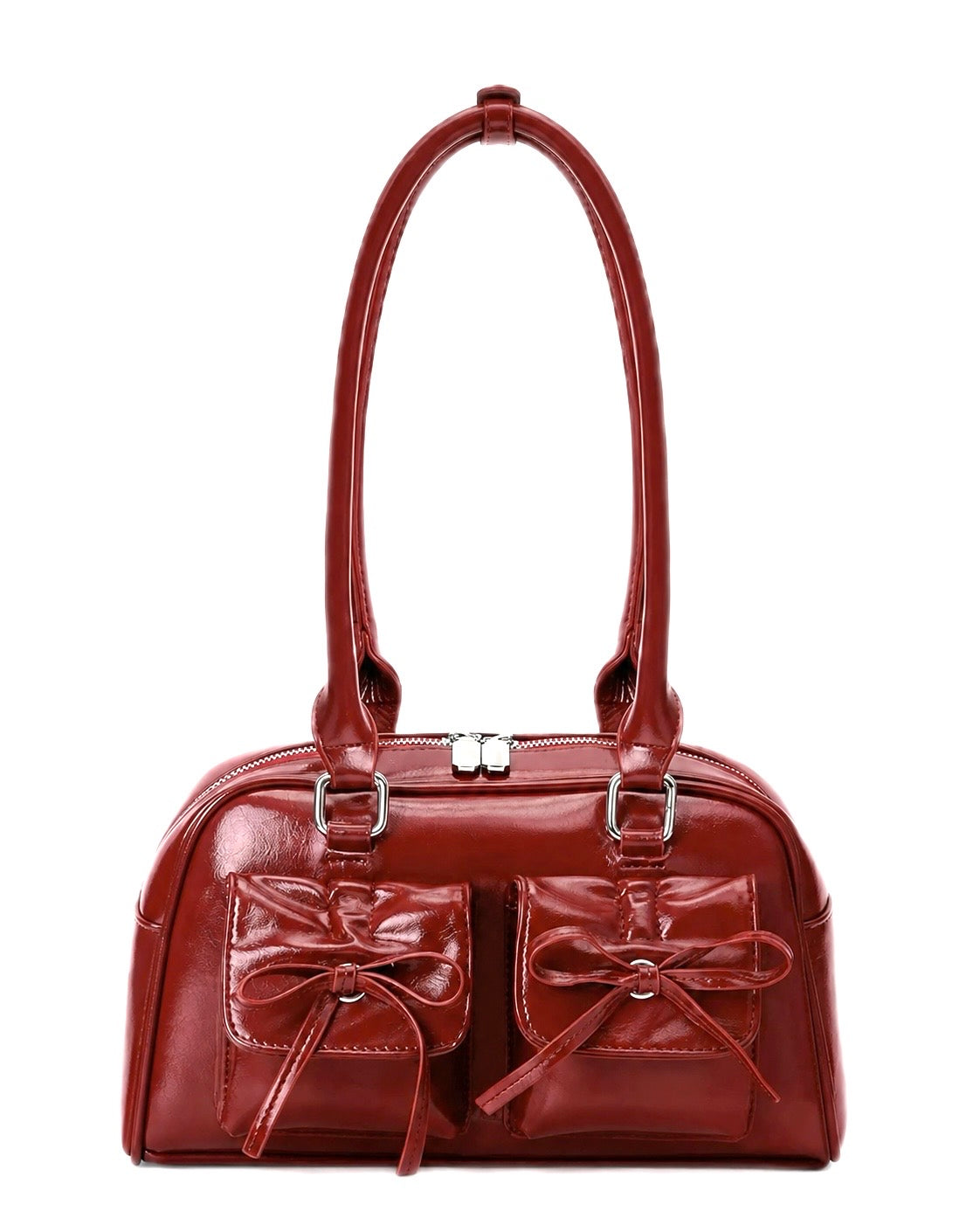 Cerise Bow Bag