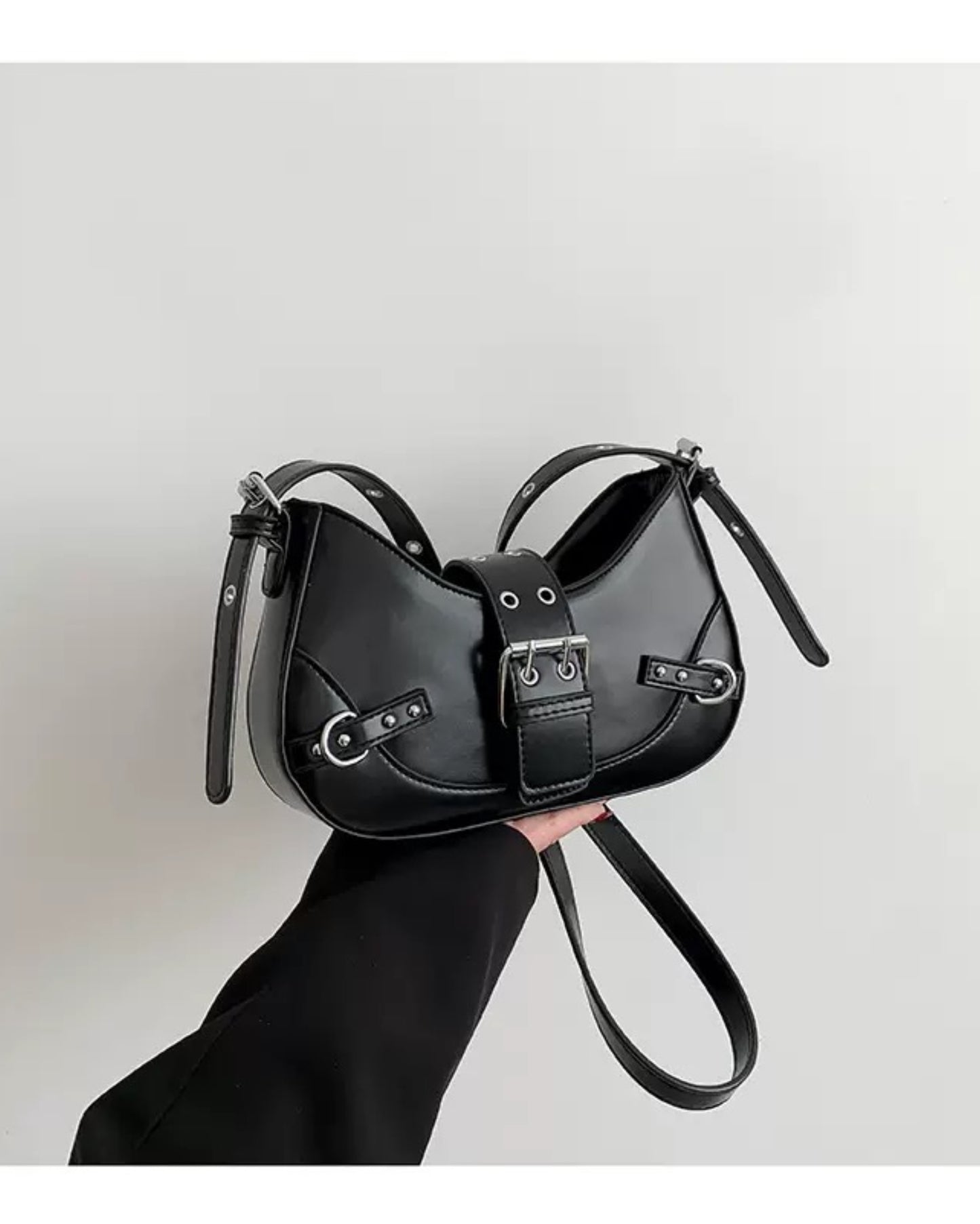 Punk style crossbody Bag